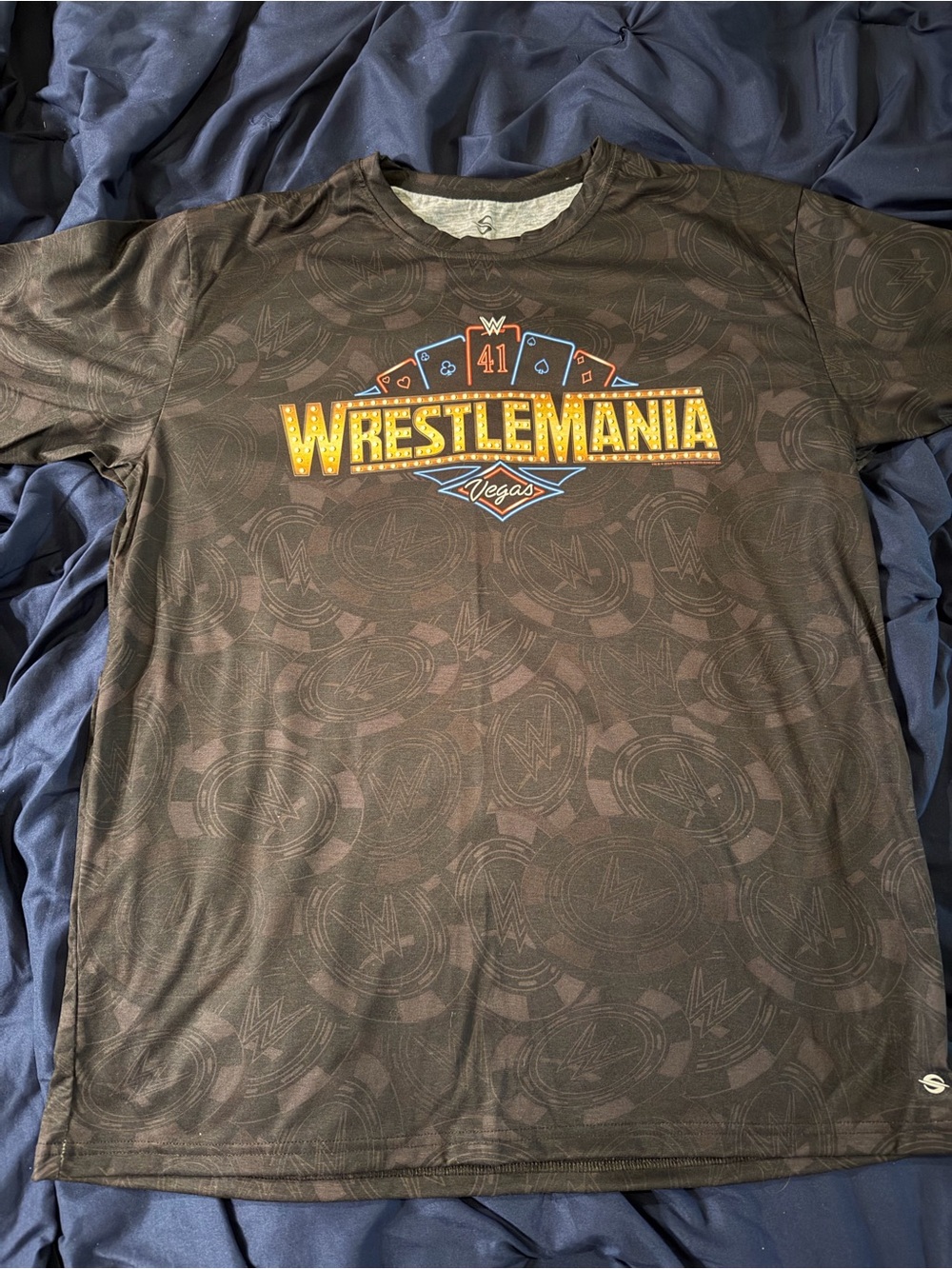 WWE WrestleMania 41 Vegas Brown Graphic Tee